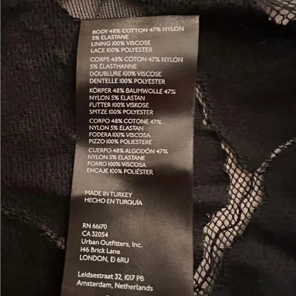 Anthropologie Elegant Black Lace Dress - Picture 5 of 8